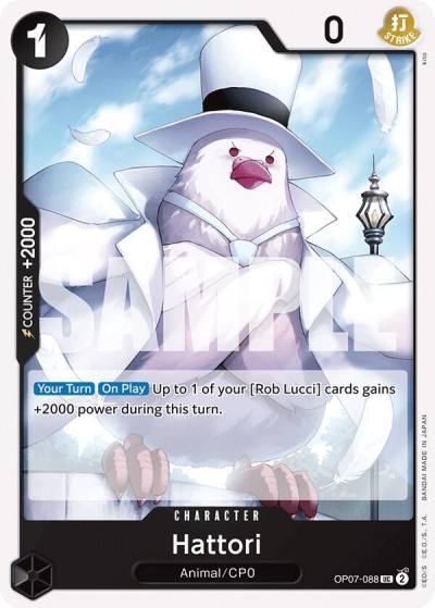 Hattori OP07-088 500 Years in the Future Card