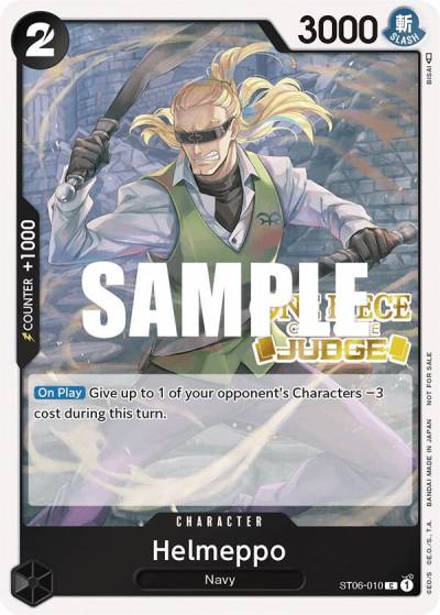 Helmeppo (Judge) ST06-010 One Piece Promotion Cards Card
