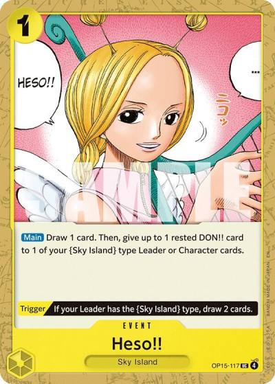 Heso!! OP15-117 Adventure on Kami's Island Card