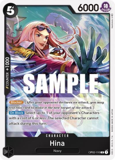Hina OP02-110 Paramount War Card