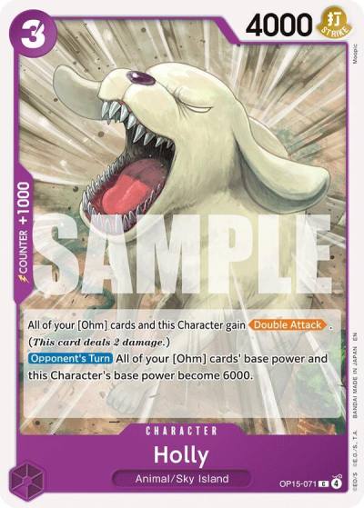 Holly OP15-071 Adventure on Kami's Island Card