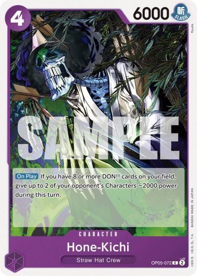 Hone-Kichi OP05-072 Starter Deck 18: PURPLE Monkey.D.Luffy Card