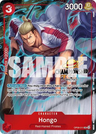 Hongo (CS 25-26 Celebration Pack) OP09-011 One Piece Promotion Cards Card