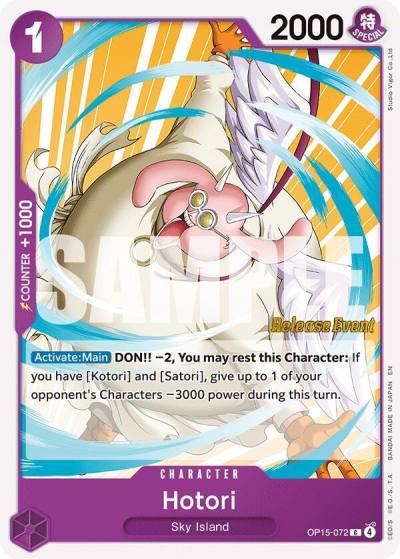 Hotori OP15-072 Adventure on Kami's Island Release Event Cards Card