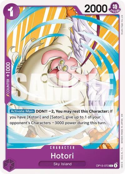 Hotori OP15-072 Adventure on Kami's Island Card