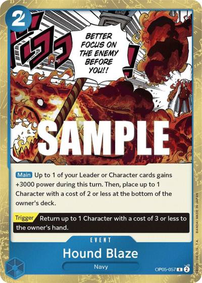 Hound Blaze OP05-057 Awakening of the New Era Card