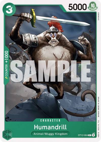 Humandrill ST12-004 Starter Deck 12: Zoro and Sanji Card