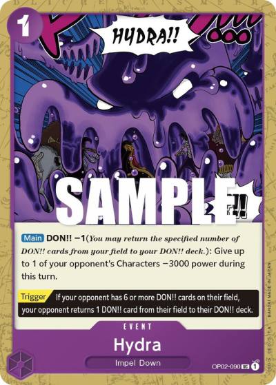 Hydra OP02-090 Paramount War Card