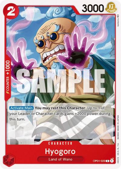 Hyogoro OP01-020 Romance Dawn Card