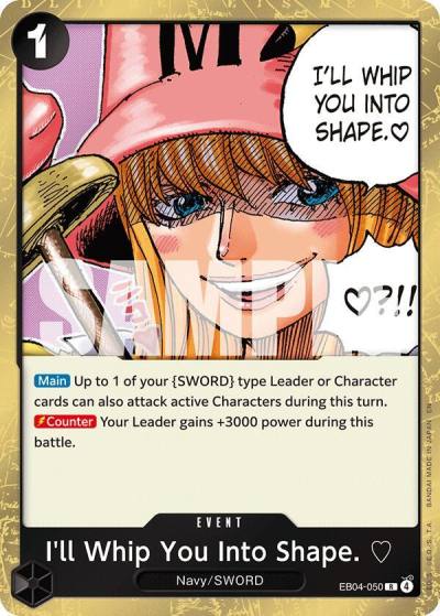 I'll Whip You Into Shape. EB04-050 Adventure on Kami's Island Card
