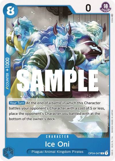 Ice Oni OP04-047 Kingdoms of Intrigue Card