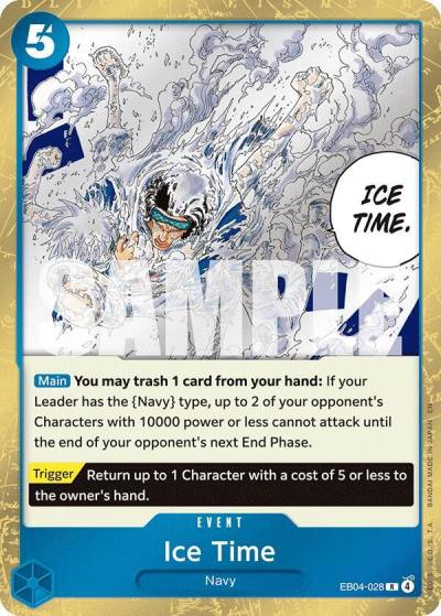 Ice Time EB04-028 The Azure Sea's Seven Card