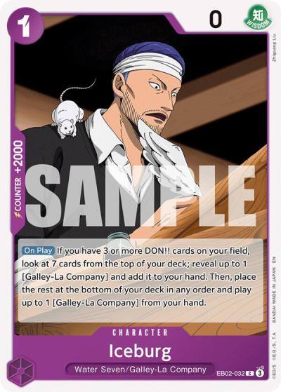 Iceburg EB02-032 Extra Booster: Anime 25th Collection Card