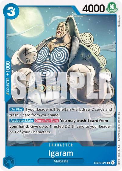 Igaram EB04-021 The Azure Sea's Seven Card
