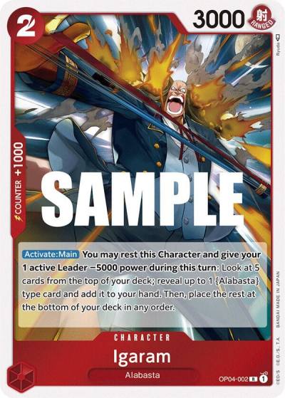Igaram OP04-002 Kingdoms of Intrigue Card