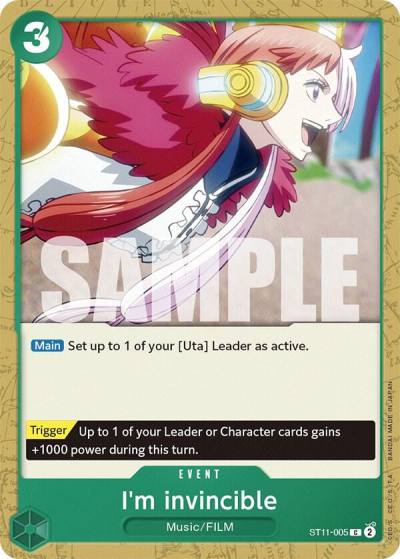 I'm invincible ST11-005 Starter Deck 11: Uta Card