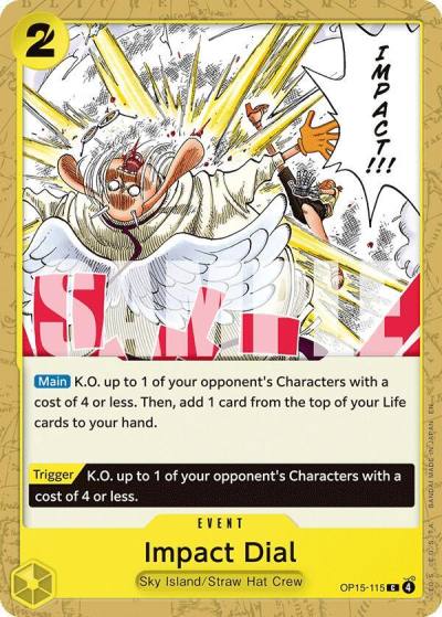 Impact Dial OP15-115 Adventure on Kami's Island Card