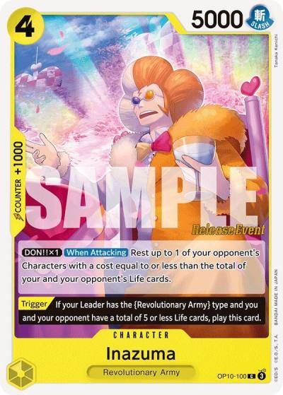 Inazuma OP10-100 Royal Blood Release Event Cards Card