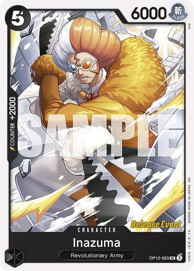 Inazuma OP12-083 Legacy of the Master Release Event Cards Card