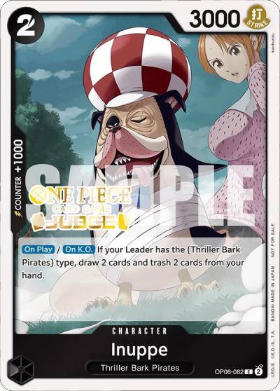Inuppe (Judge Pack Vol. 4) OP06-082 One Piece Promotion Cards Card