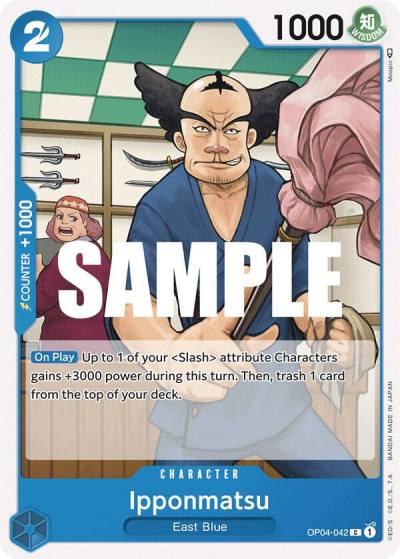Ipponmatsu OP04-042 Kingdoms of Intrigue Card