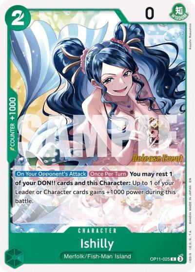 Ishilly OP11-025 A Fist of Divine Speed Release Event Cards Card