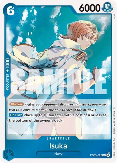Isuka EB03-022 Extra Booster: One Piece Heroines Edition Card