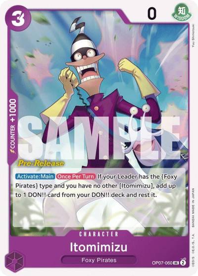 Itomimizu OP07-060 500 Years in the Future Pre-Release Cards Card