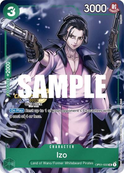 Izo (CS 2023 Celebration Pack) OP01-033 One Piece Promotion Cards Card