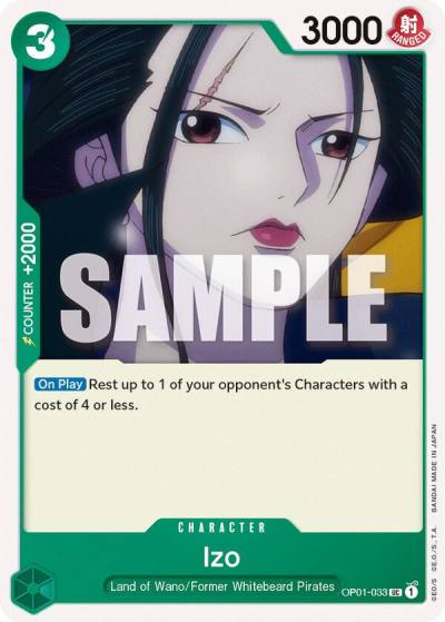 Izo OP01-033 Romance Dawn Card