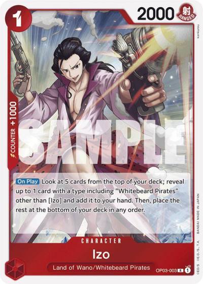 Izo (OP03-003) (Reprint) OP03-003 Premium Booster -The Best- Card