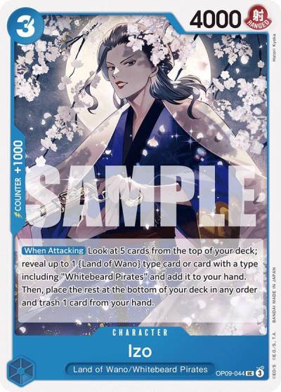 Izo OP09-044 Emperors in the New World Card
