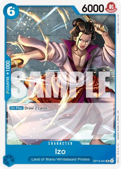 Izo OP13-041 Carrying On His Will Card