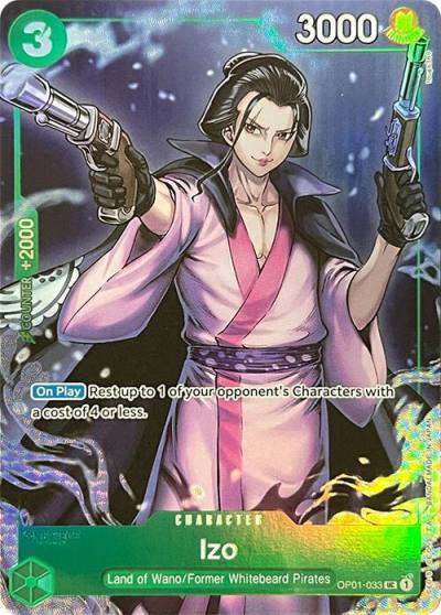Izo (Premium Card Collection -BANDAI CARD GAMES Fest. 23-24 Edition-) OP01-033 One Piece Promotion Cards Card