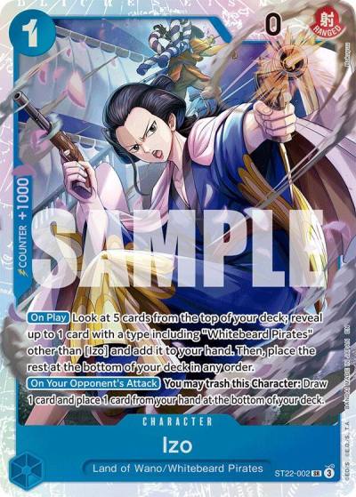 Izo ST22-002 Starter Deck 22: Ace & Newgate Card