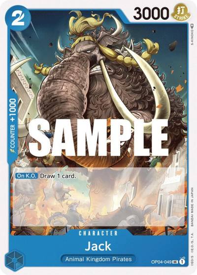 Jack OP04-049 Kingdoms of Intrigue Card