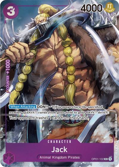 Jack (Parallel) OP01-102 Romance Dawn Card