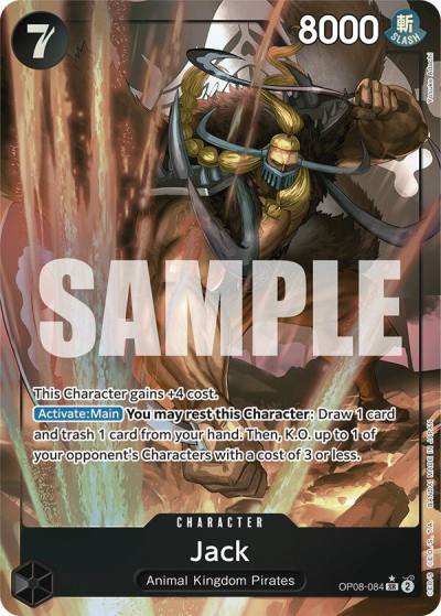 Jack (Parallel) OP08-084 Two Legends Card