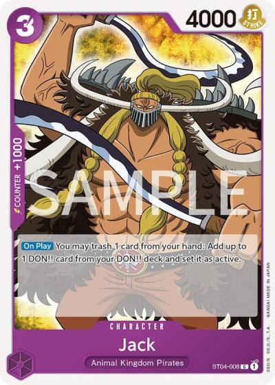 Jack ST04-008 Revision Pack Cards Card