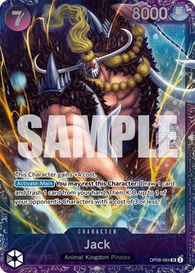 Jack (Treasure Cup 2025) OP08-084 One Piece Promotion Cards Card