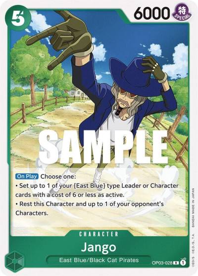 Jango OP03-028 Pillars of Strength Card