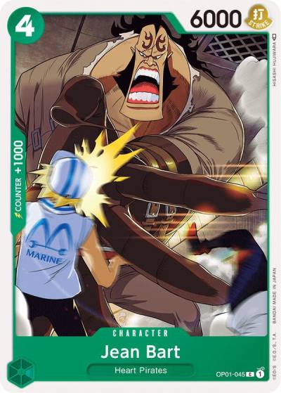 Jean Bart OP01-045 Romance Dawn Card