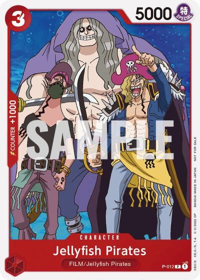 Jellyfish Pirates (One Piece Film Red) P-012 One Piece Promotion Cards Card