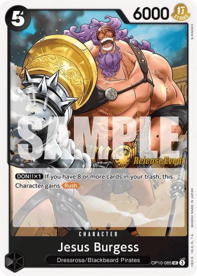 Jesus Burgess OP10-085 Royal Blood Release Event Cards Card
