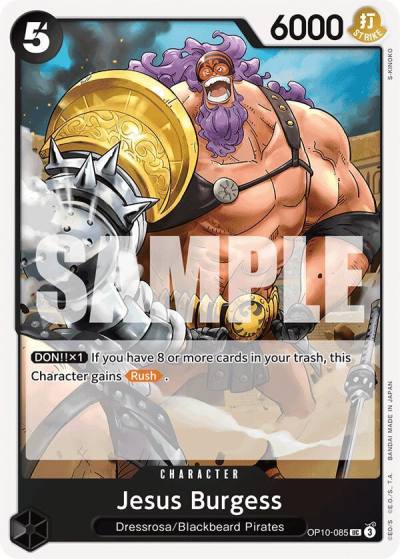 Jesus Burgess OP10-085 Royal Blood Card
