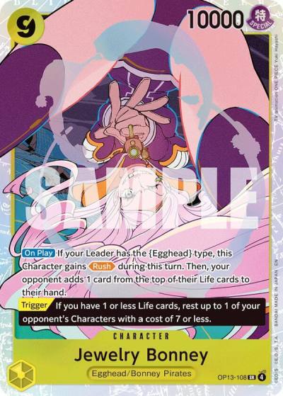Jewelry Bonney (108) OP13-108 Carrying On His Will Card