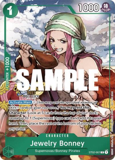 Jewelry Bonney (CS 2023 Celebration Pack) ST02-007 One Piece Promotion Cards Card