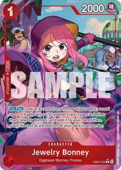 Jewelry Bonney (EB04-002) (Alternate Art) EB04-002 Adventure on Kami's Island Card
