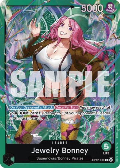 Jewelry Bonney (OP07-019) OP07-019 Starter Deck 24: GREEN Jewelry Bonney Card
