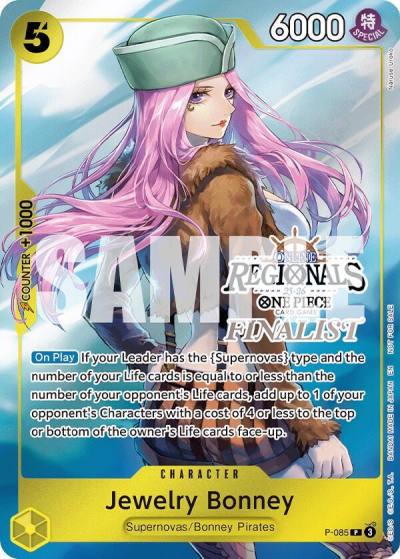 Jewelry Bonney (Online Regional Finalist Card Set 2025 Vol.2) P-085 One Piece Promotion Cards Card